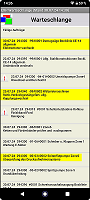 Instandhaltungssoftware EXP-Instandhaltung: App Liste offene Aufträge